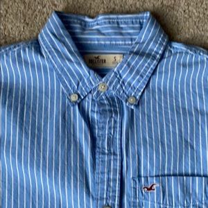 Hollister stripped button down